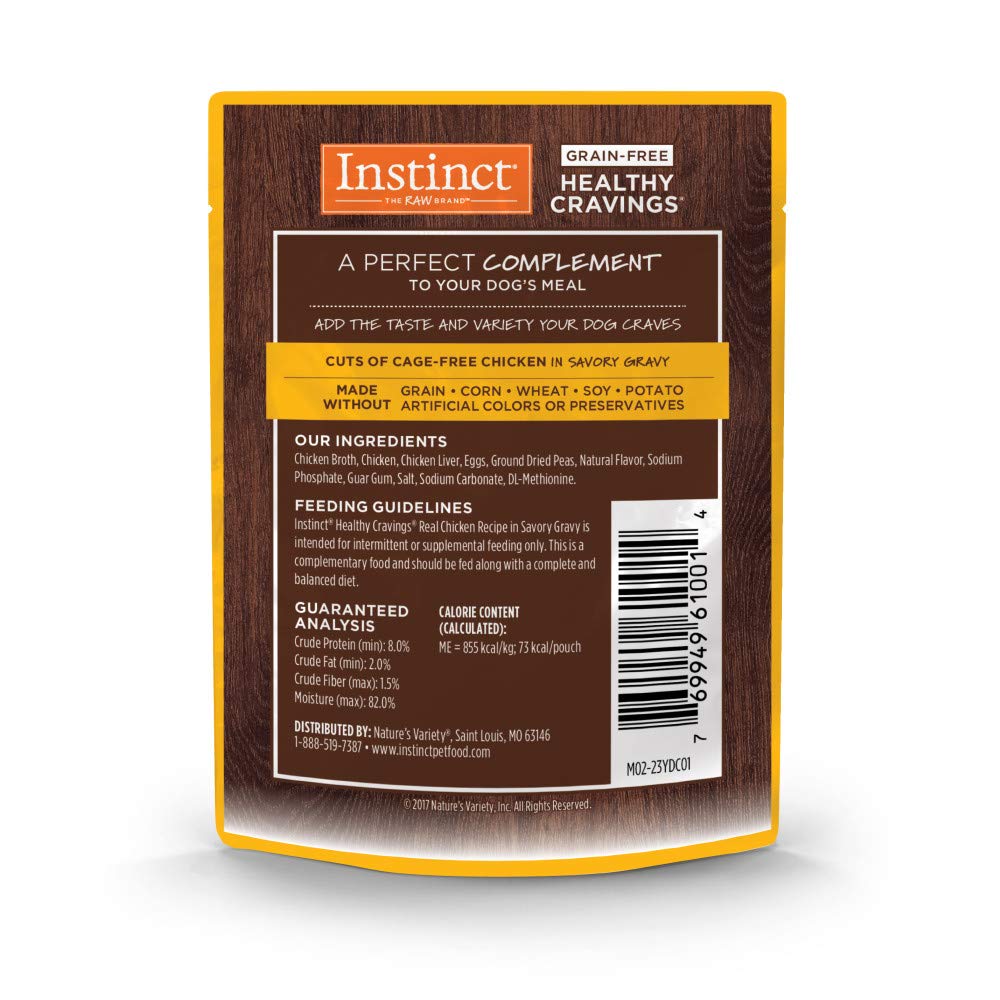 Instinct Healthy Cravings para Perro, Mix de Recetas 12 pz