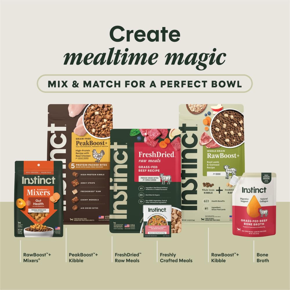 Instinct Be Natural Alimento para Perro, Receta de Salmón 10.8kg