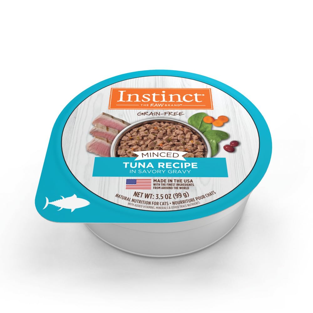 Instinct Original Minced Cups para Gato, Salmón Picado 12pz
