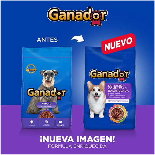 Ganador Adulto, Razas Pequeñas, 20 kg, Azul
