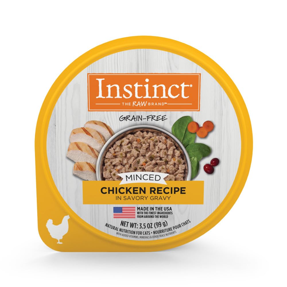 Instinct Original Minced Cups para Gato, Salmón Picado 12pz