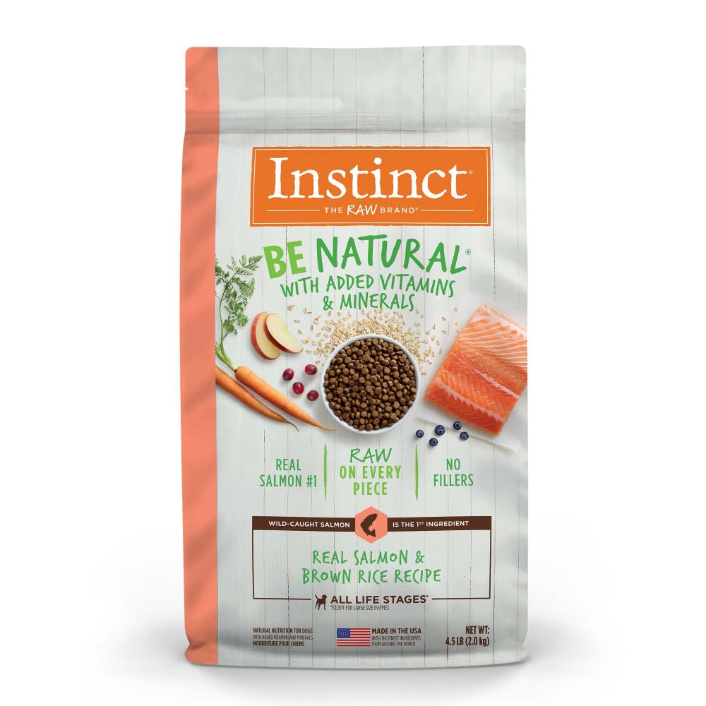 Instinct Be Natural Alimento para Perro, Receta de Salmón 10.8kg