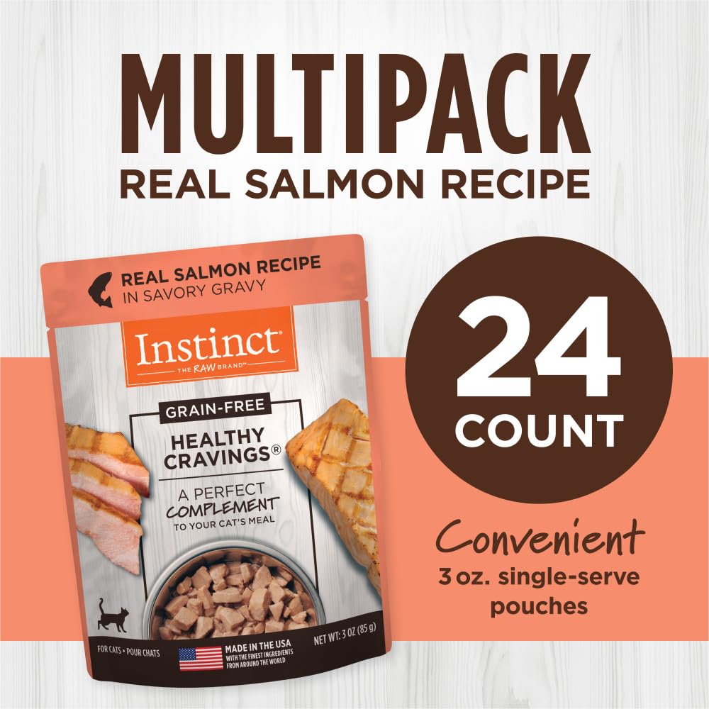 Instinct Healthy Cravings para Gato, Mix de Recetas 12pack