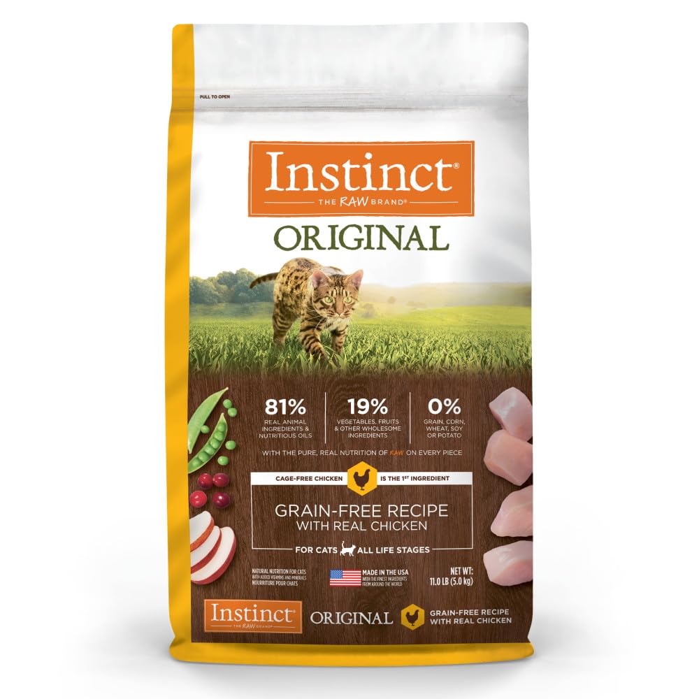 Instinct Original Alimento para Gato, Receta de Salmón 4.5kg
