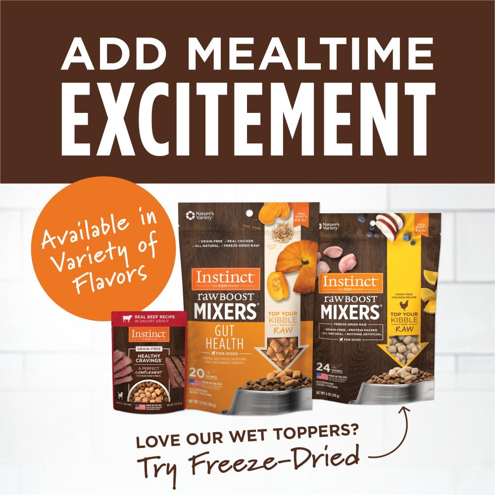 Instinct Healthy Cravings para Perro, Mix de Recetas 12 pz
