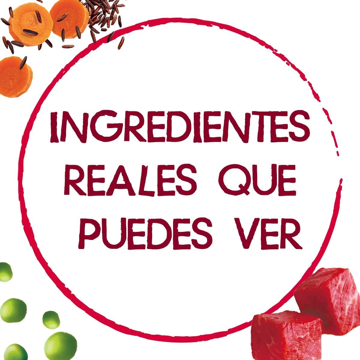 Purina Beneful Adulto Raza Minis y Pequeñas Sabor Carne y Arroz 20pack de 100g