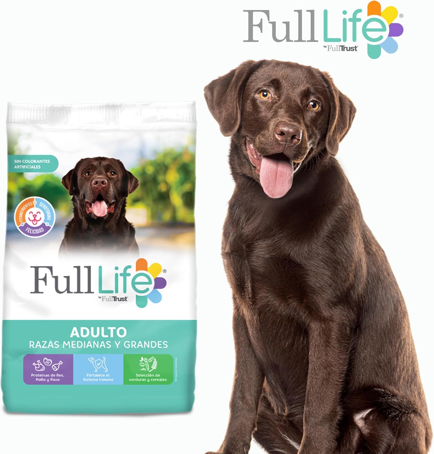 Alimento seco para Perro FullLife Adulto 8KG