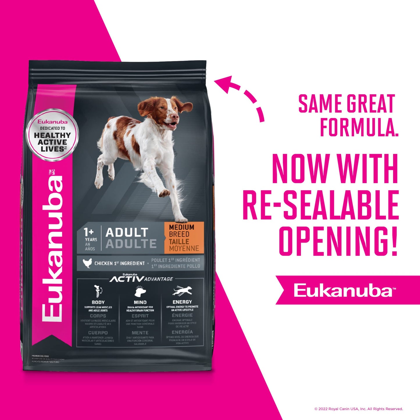 EUKANUBA Adult MB, Croquetas Para Perro, Contenido: 7.3kg