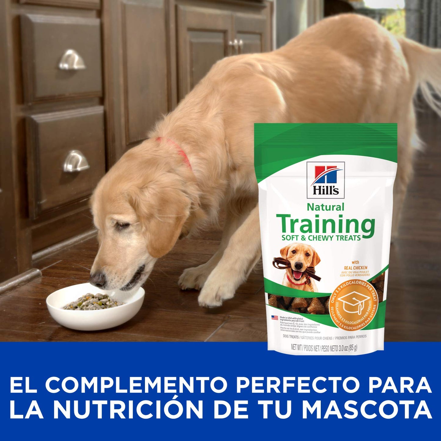 Hill's Natural Training Soft and Chewy Treats, Premios De Entrenamiento para Perros, 90 G