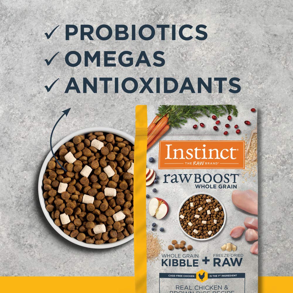 Instinct Raw Boost Croquetas para Perro, Receta de Cordero 9kg