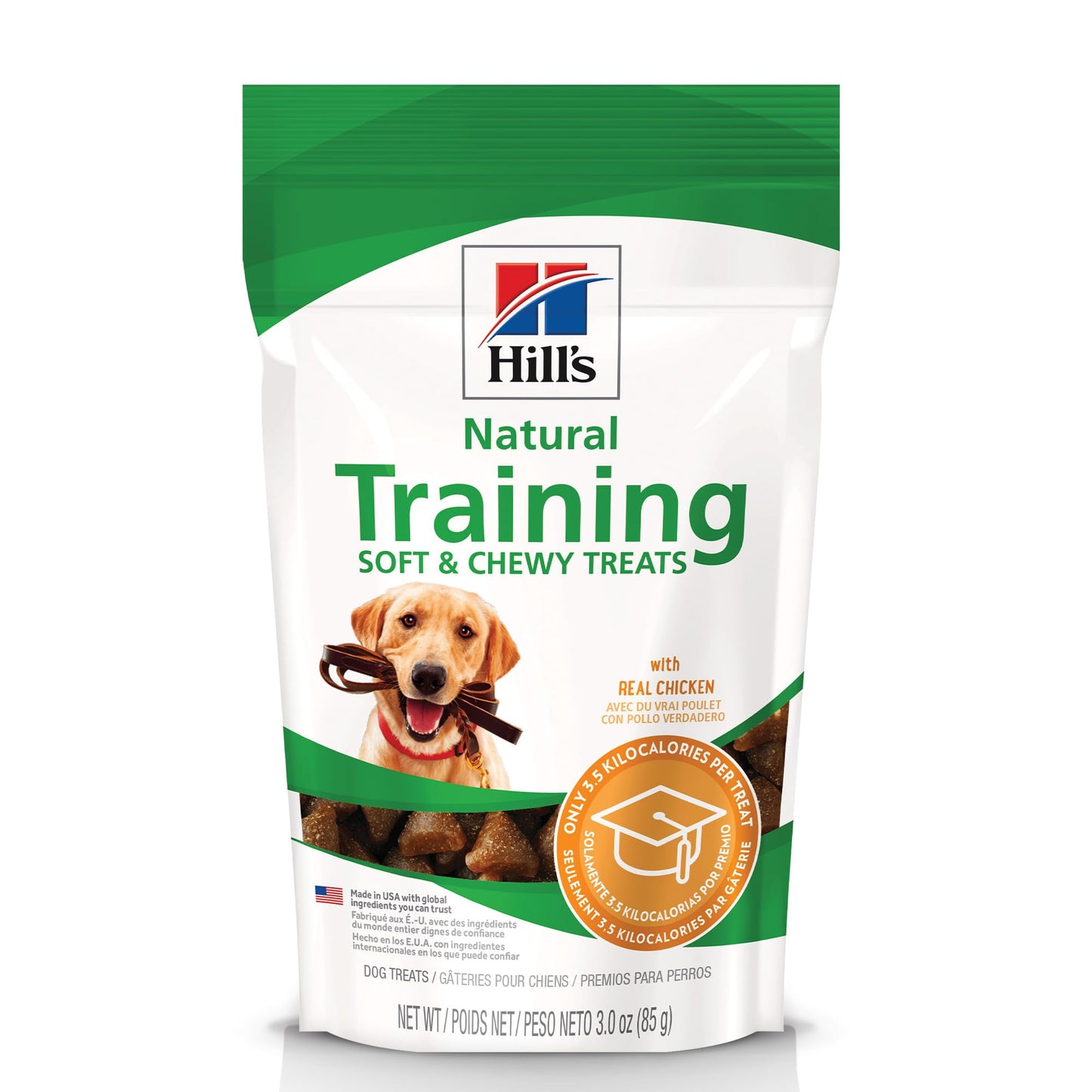 Hill's Natural Training Soft and Chewy Treats, Premios De Entrenamiento para Perros, 90 G