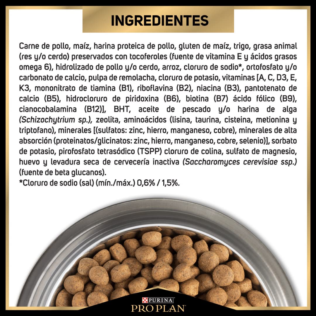 Purina Pro Plan Adulto Raza Pequeña Exigent Sabor Pollo 3Kg