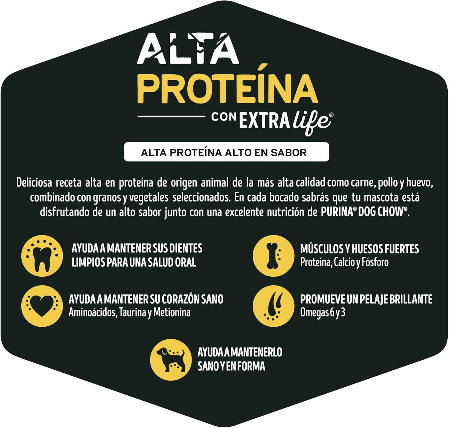 Dog Chow Adulto Alta Proteina 10kg