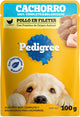 Pedigree - Sobres para Perro Cachorro, Pollo En Filetes, Nutrición para tu Mascota, Proteínas y Fibras, 24 Sobres