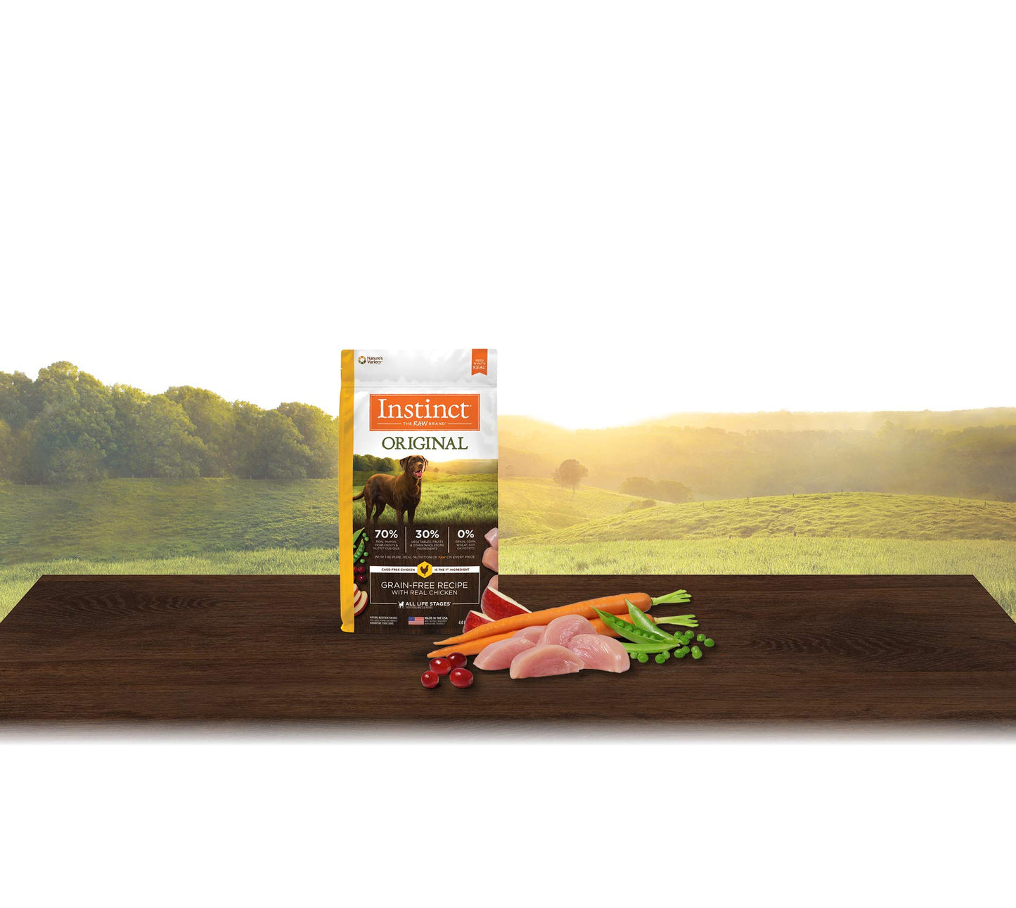 Instinct Original Alimento para Perros, Receta Res, 9 kg