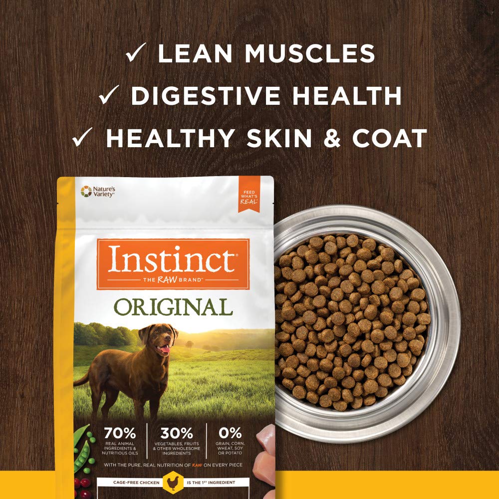 Instinct Original Alimento para Perros, Receta Res, 9 kg