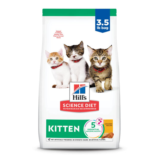 Hill's Science Diet, Croquetas para Gatito Sabor Pollo 3.2Kg