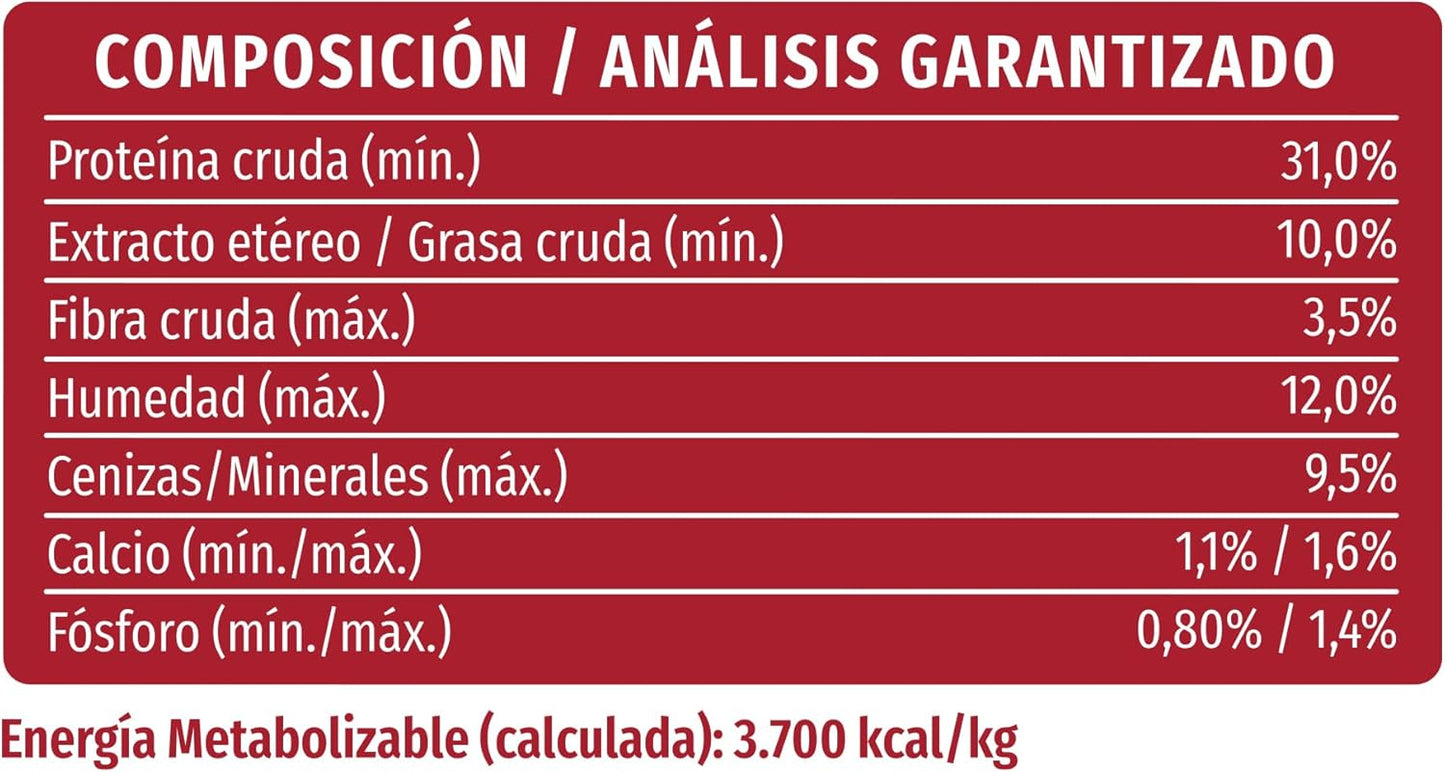 Purina Cat Chow Adulto Todos los Tamaños Sabor Carne 1.5Kg
