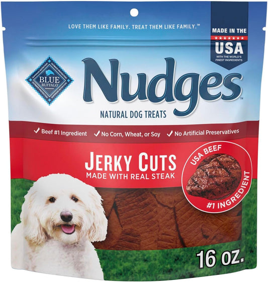 Blue Buffalo Nudges Jerky Cuts Natural Dog Treats
