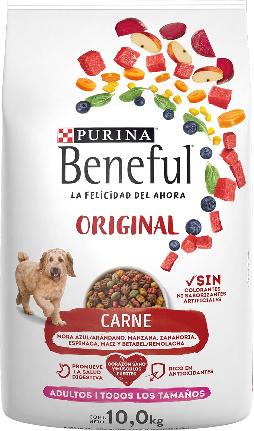 WeTap Purina Beneful Adulto Original Sabor Carne 10Kg