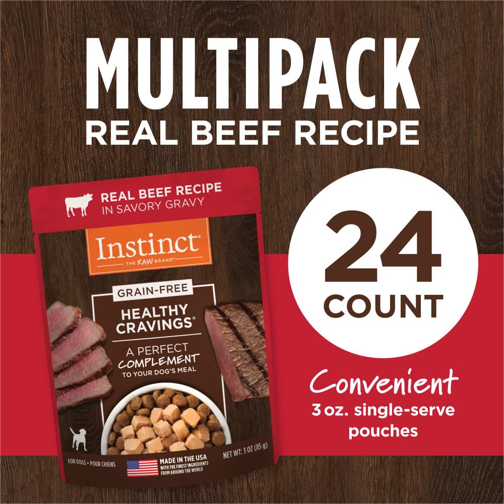 Instinct Healthy Cravings para Perro, Mix de Recetas 12 pz