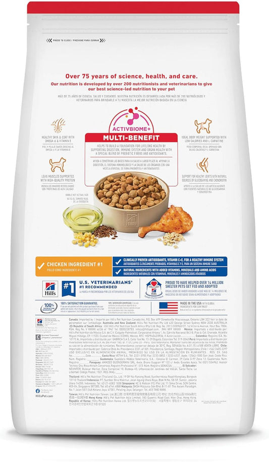 Hill's Science Diet Adult Large Breed, Croquetas para Perro Adulto De Raza Grande, Sabor Pollo Y Cebada 20.4Kg