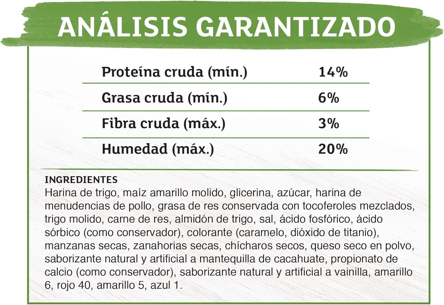 Purina Beneful Sanckers Snacks Adulto Todos los Tamaños Sabor Manzana, Zanahoria y Chicharo 269g