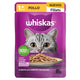 Whiskas - Alimento Húmedo para Gatos, Sabor Parrillada Mixta, con Ingredientes Naturales, Calcio, Minerales, Vitamina A y Taurina, 24 Sobres, 85g c/u.
