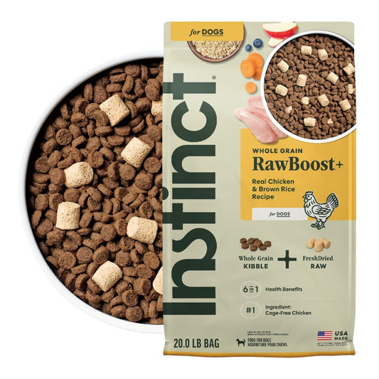 Instinct Raw Boost Croquetas para Perro, Receta de Cordero 9kg