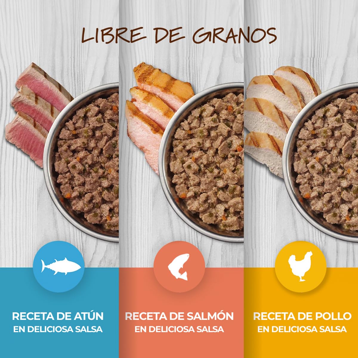 Instinct Original Minced Cups para Gato, Salmón Picado 12pz