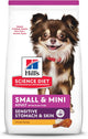 Hill's Science Diet Small & Mini, Croquetas para Perro con Piel Y Estomago Sensible, Raza Pequeña, Sabor Pollo 6.8Kg