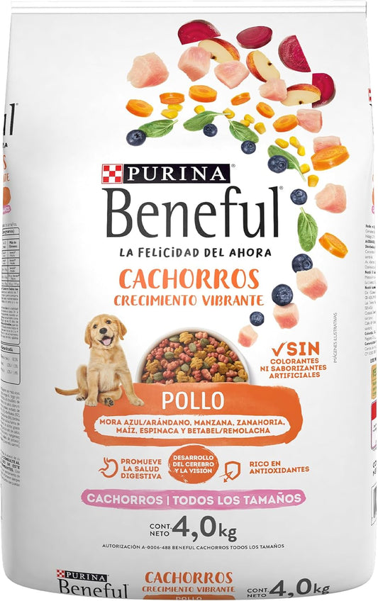 Purina Beneful Cachorro Todos los Tamaños Sabor Pollo