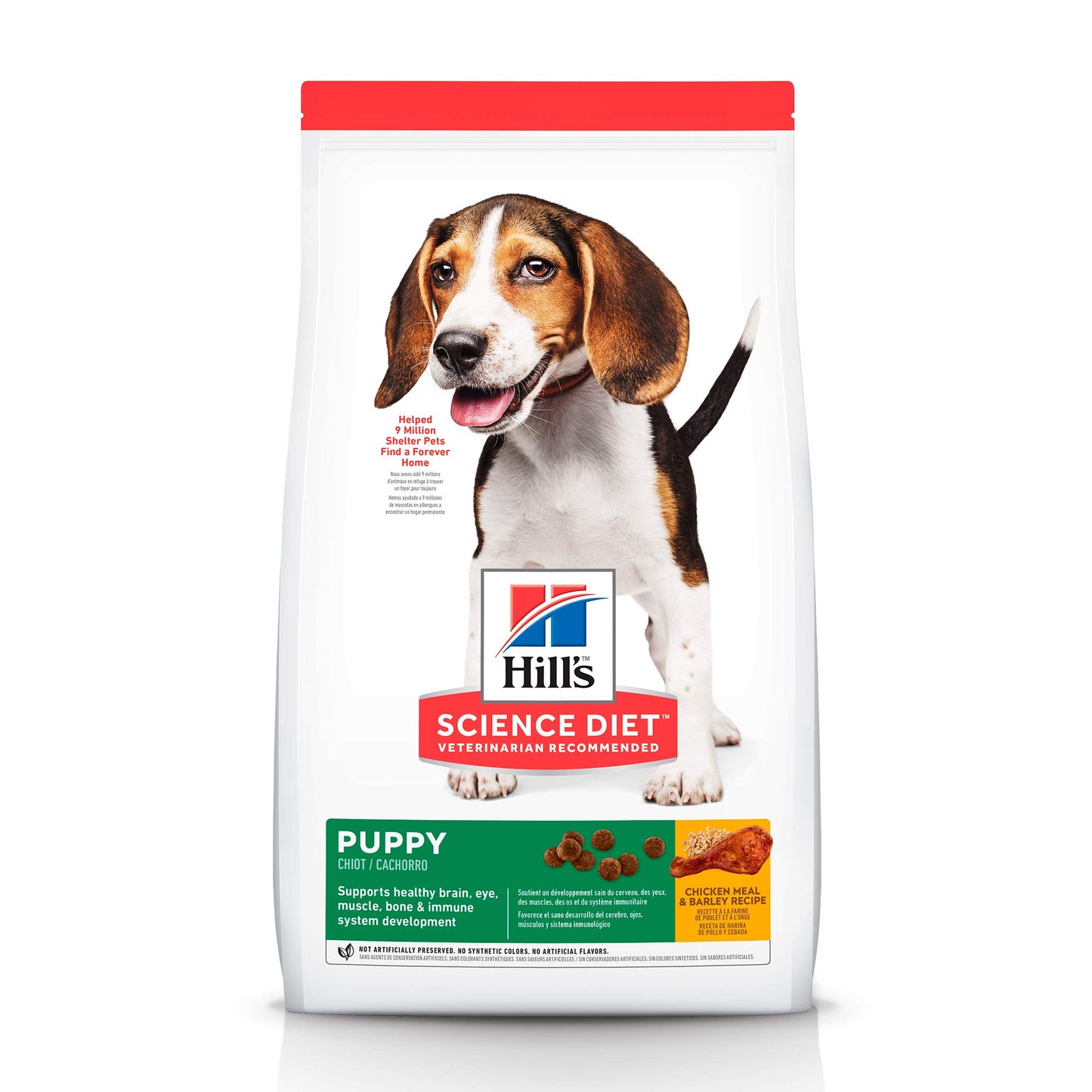 Hill's Science Diet Puppy, alimento humedo en Lata para Perro Cachorro Sabor Pollo 369g