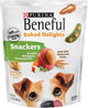Purina Beneful Sanckers Snacks Adulto Todos los Tamaños Sabor Manzana, Zanahoria y Chicharo 269g