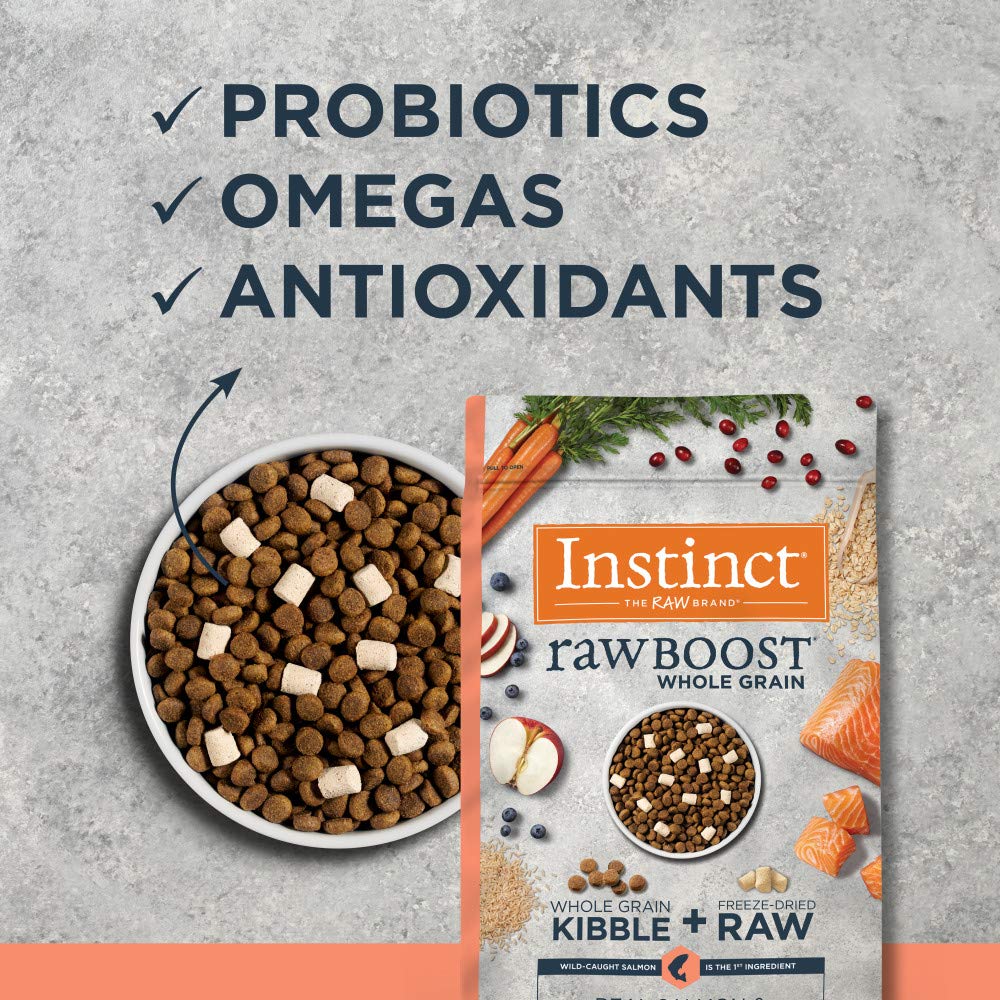 Instinct Raw Boost Croquetas para Perro, Receta de Cordero 9kg