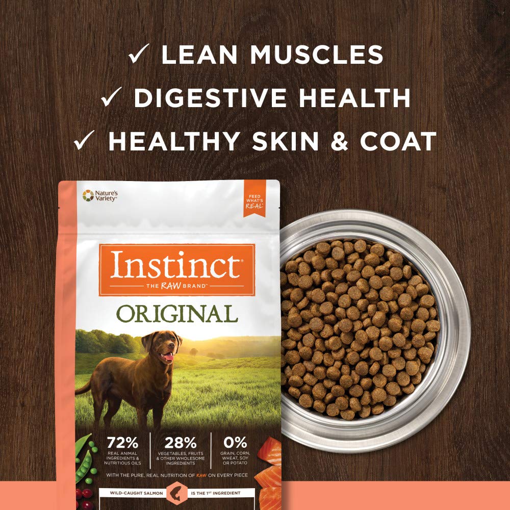 Instinct Original Alimento para Perros, Receta Res, 9 kg