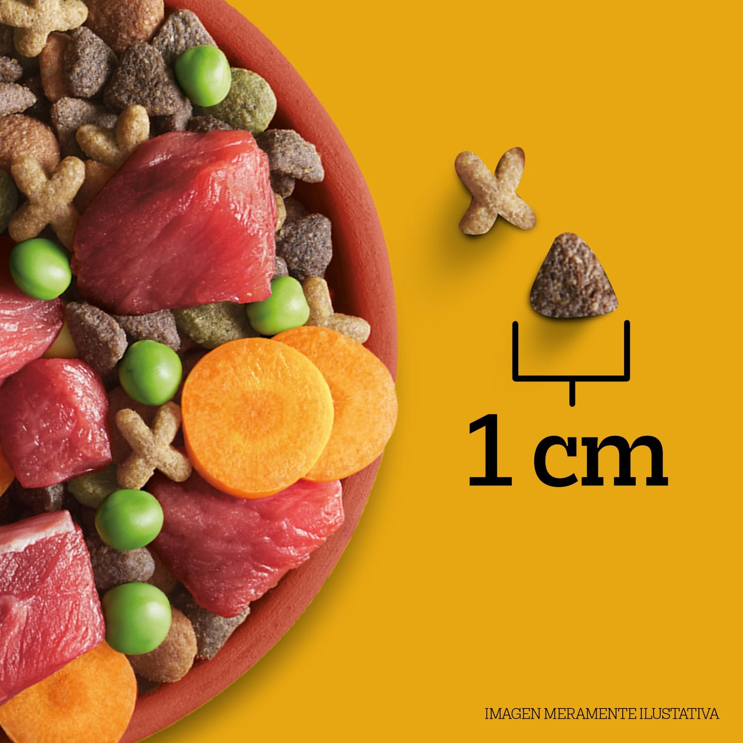 Pedigree - Croquetas para Perro 4 kg, con Res y Vegetales, Razas Pequeñas, con Proteína, Fibra y Antioxidantes