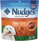 Blue Buffalo Nudges Jerky Cuts Natural Dog Treats, Chicken and Duck, 16oz Bag
