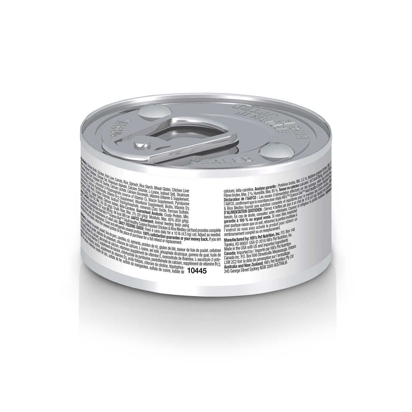 Hill's Science Diet, Croquetas para Gato Adulto, Sabor Pollo 7.3Kg