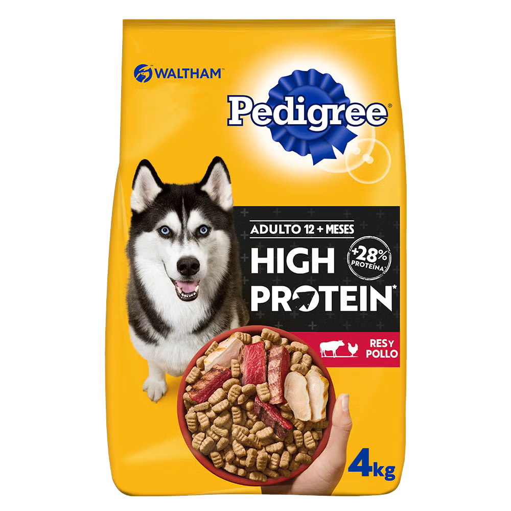 PEDIGREE High Protein Croquetas Adulto Con Res Y Pollo