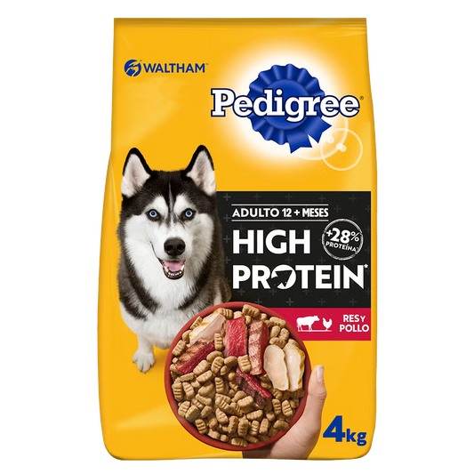 PEDIGREE High Protein Croquetas Adulto Con Res Y Pollo