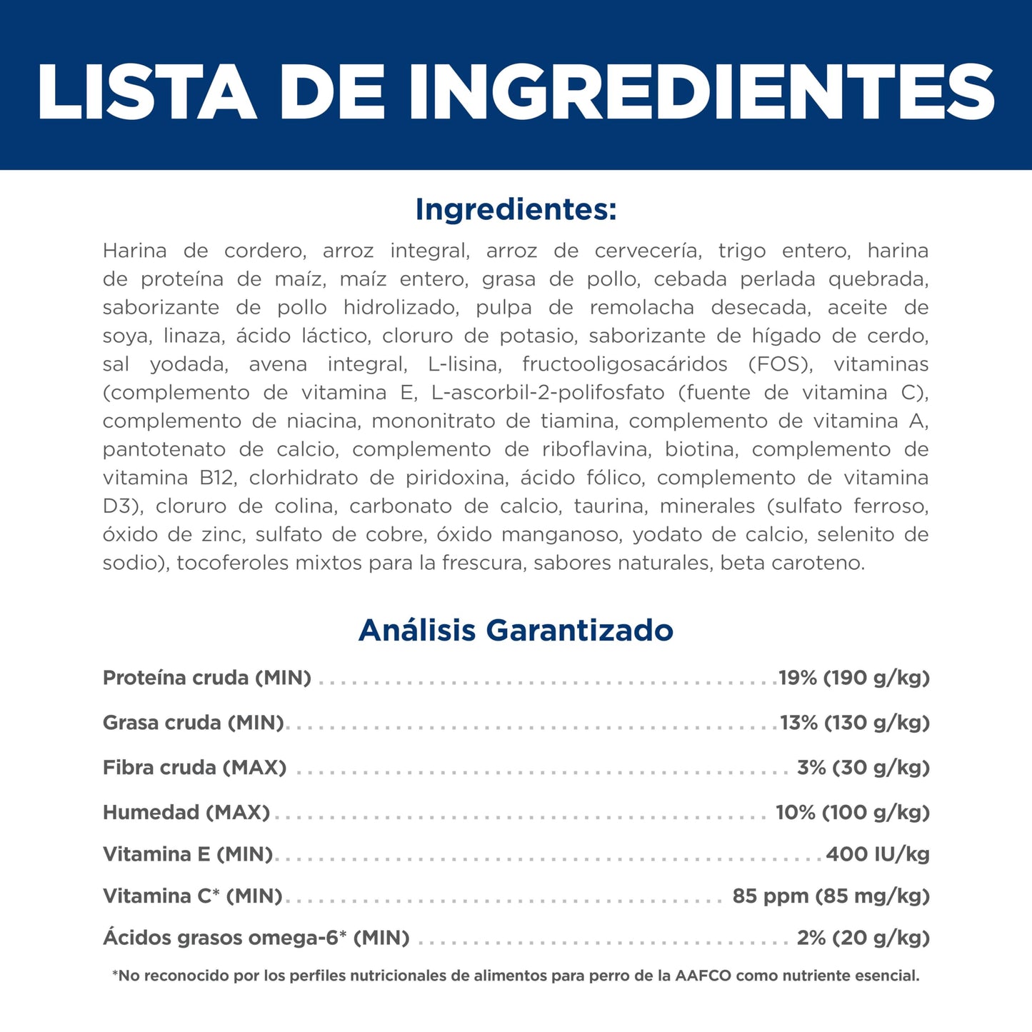 Hill's Science Diet, Croquetas para Perro Adulto Sabor Cordero 15Kg