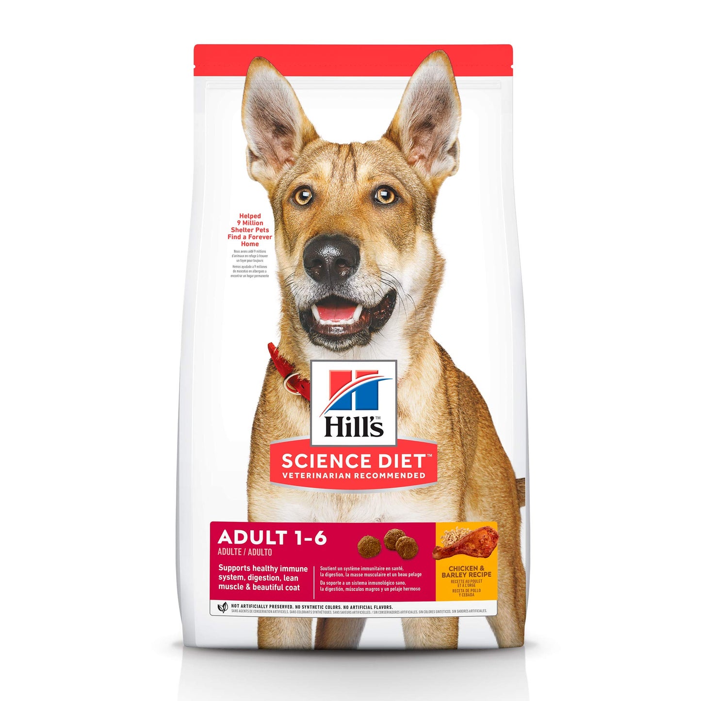 Hill's Science Diet, Croquetas para Perro Adulto Sabor Cordero 15Kg