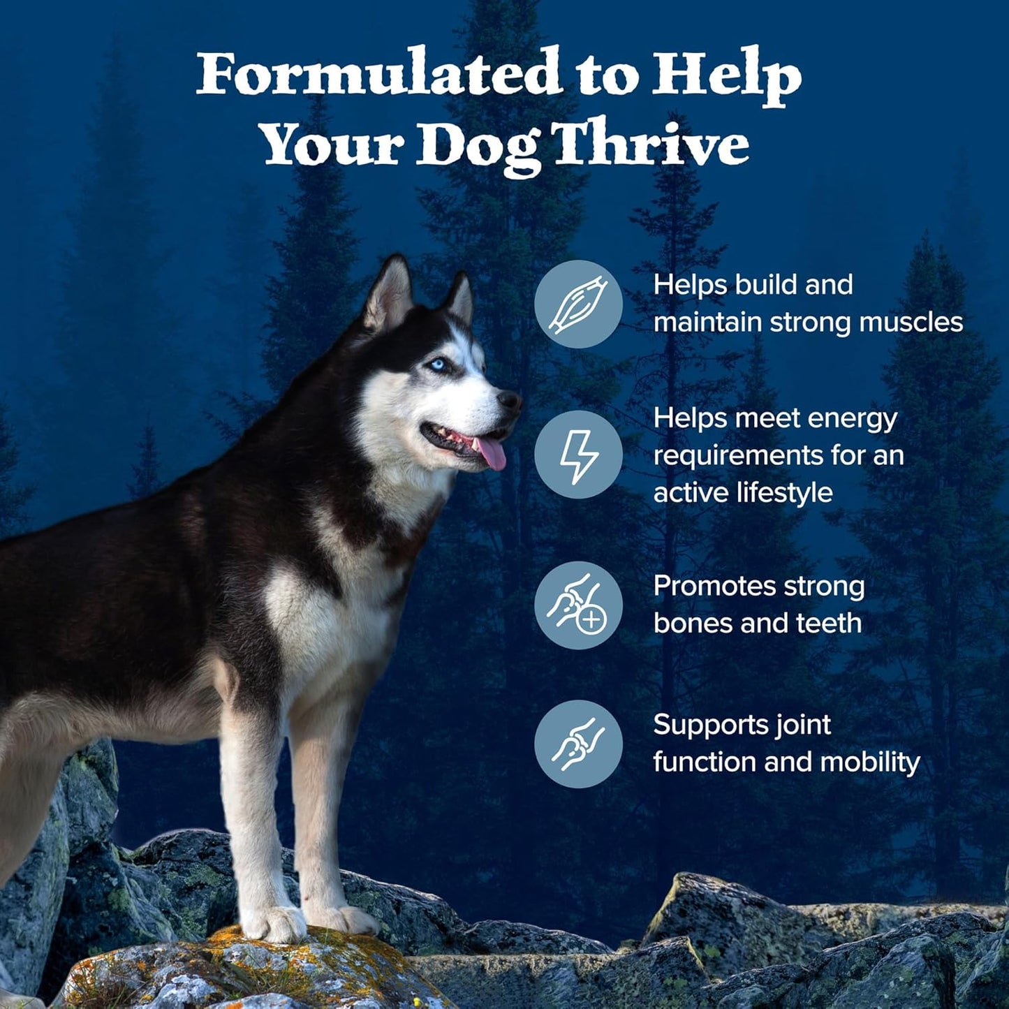 Blue Buffalo Wilderness High Protein Natural Adult Dry Dog Food Plus Wholesome Grains, Chicken 28 LB Bag