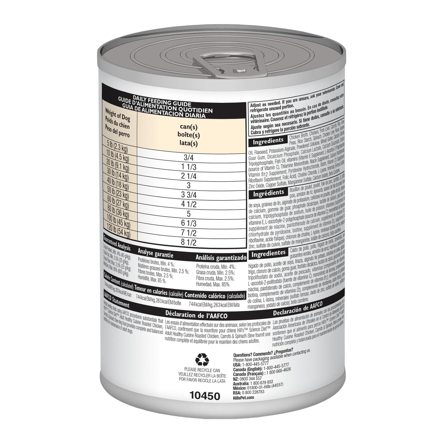 Hill's Science Diet, Croquetas para Perro Adulto Sabor Cordero 15Kg