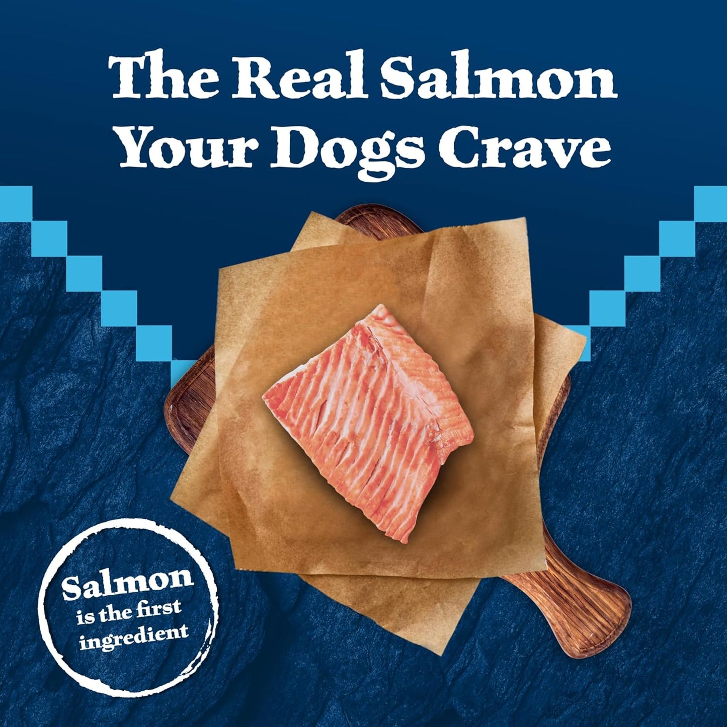 Blue Buffalo Wilderness High Protein Natural Large Breed Adult Dry Dog Food Plus Wholesome Grains, Salmon 28 LB Bag