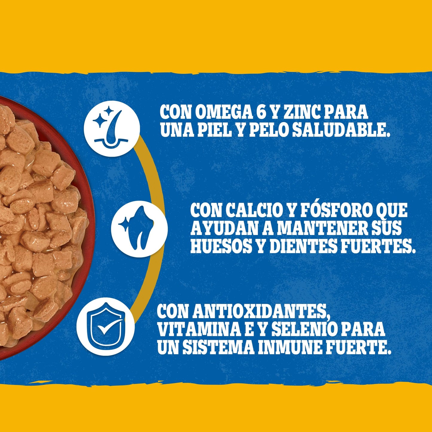 Pedigree Alimento Húmedo para Perro Adulto Res En Filetes 24 Sobres