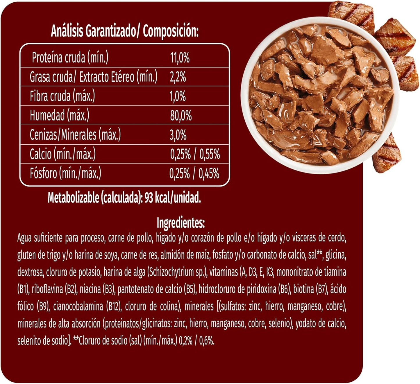 PURINA® Dog Chow Puppy Razas Pequeñas Carne con Leche y Arroz 100 g