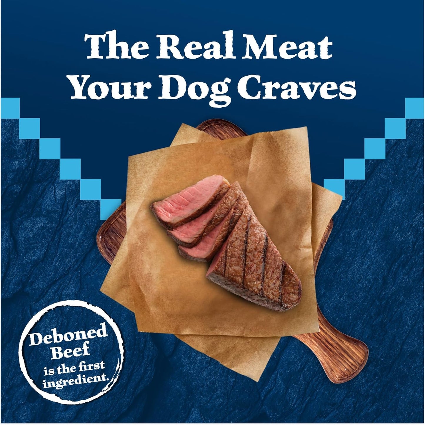 Blue Buffalo Wilderness Rocky Mountain Recipe High Protein Natural Adult Dry Dog Food, Red Meat with Grain 24 LB Bag
