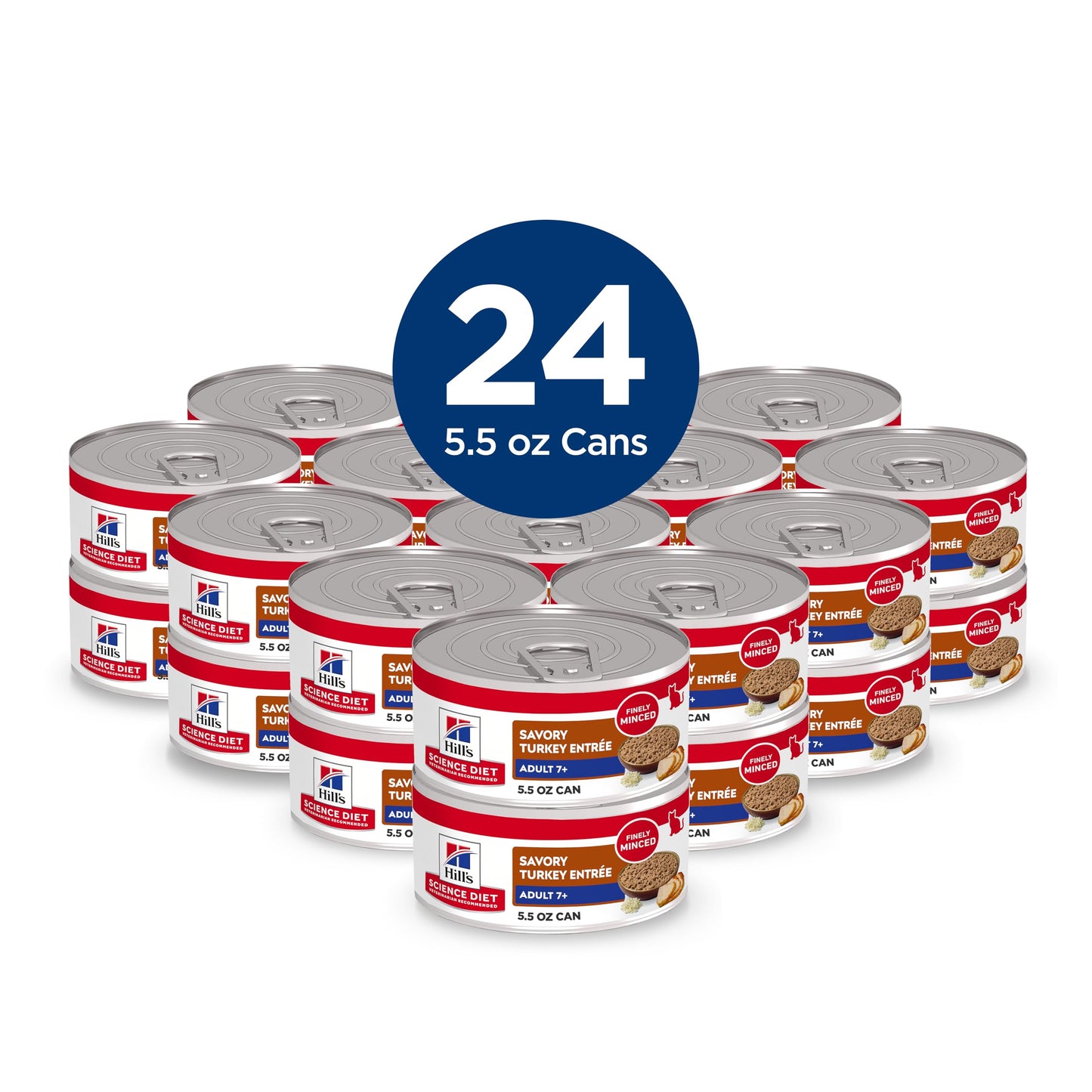 Hill's Science Diet Adult 7+, Croquetas para Gato Senior 7+ Sabor Pollo 7.3Kg